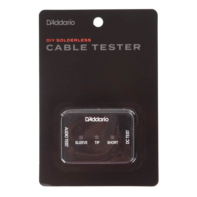 D'Addario PW-DIYCT-01 Planet Waves Power and Instrument Cable Tester image 1