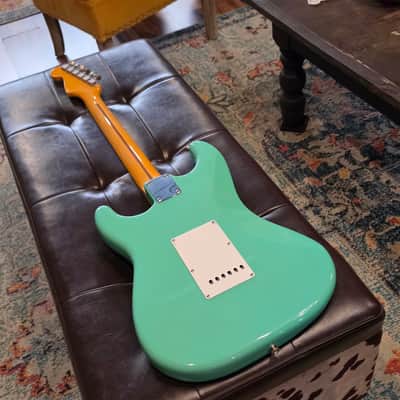 2022 Fender American Vintage II '57 Stratocaster - Seafoam Green Strat - w/OHSC image 10