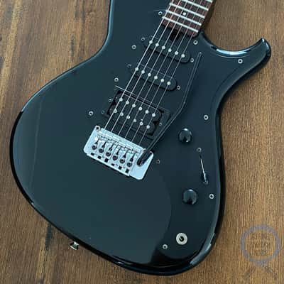 Aria Pro II Guitar, RS Wildcat, SUPER STRAT, Black, MIJ, 1986 image 1