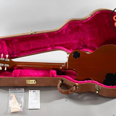 1999 Gibson Les Paul Classic Plus – Trans Amber, Slim ’60s Neck, OHSC image 7
