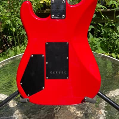 Vintage 1986 Squier by Fender Contemporary Stratocaster Made in Japan Torino Red image 10