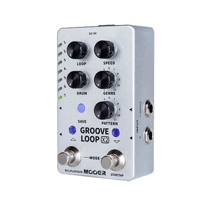 Mooer Groove Loop X2 Stereo Looper With 14 Save Slots Drum Machine Pedal 121 Different Drum,price include the import duty for US buyer image 4