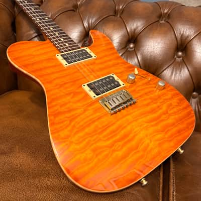 1999 Tom Anderson Cobra T Quilt - Translucent Amber Burst image 4