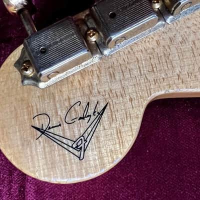 1956 Fender Stratocaster Masterbuilt By Dennis Galuszka Fiesta Red  Gold Hardware Journeyman Relic image 25