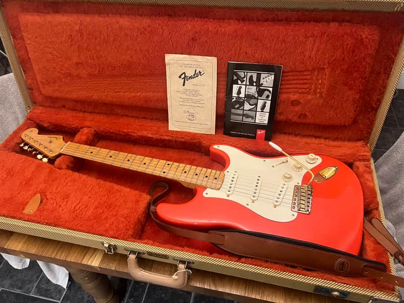 Fender Stratocaster 57 Custom Shop 1991 - Fiesta Red image 1