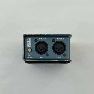 Radial Twin-Iso Two Channel Line Level Isolator 2010s - Blue image 6