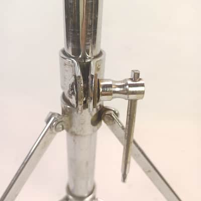 Rogers Giant Snare Drum Stand Swan Leg Vintage 60s#4012 Cleveland,OH Holiday USA image 6