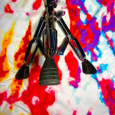Pearl S1000D Gyro-Lock Low Double Braced Snare Drum Stand 2010s - Chrome image 5