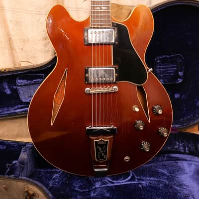 Gibson Trini Lopez Standard 1967 Sparkling Burgundy Metallic image 2