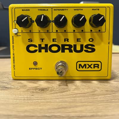 MXR M134 Stereo Chorus 2004 - Present - Yellow image 1