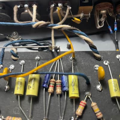 Hand Wired AB763 Super Reverb Head Premium Components NOS 8 Ohm Classic Tone OT image 11