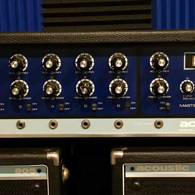 Acoustic Control Corp. PA set-up (805 Speakers, 840 Head) -- 1972, vintage and rare! image 3