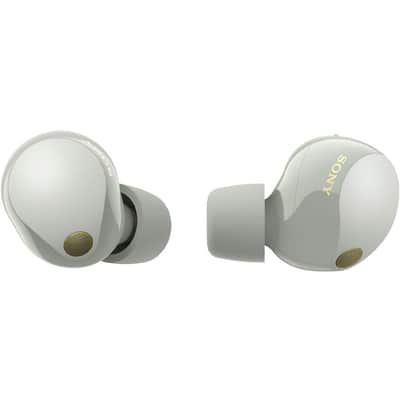 Sony WF-1000XM5 Noise Canceling Truly Wireless Earbuds (Silver) +1 YR Warranty Bundle image 8