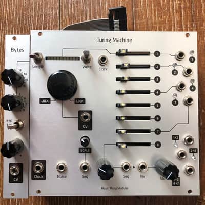 Music Thing Modular Turing Machine Hybrid Panel w/ Voltages + Pulses + Bytes Expanders Eurorack Module image 1