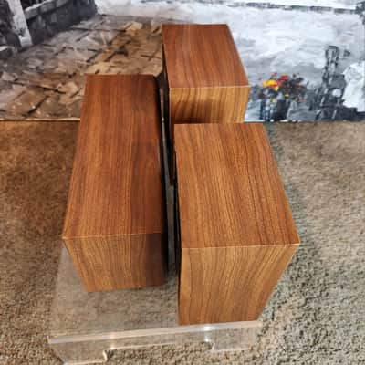 Technics Technics SB-S926  3 wired bookshelf speakers 90s  - Walnut wood veneer image 3