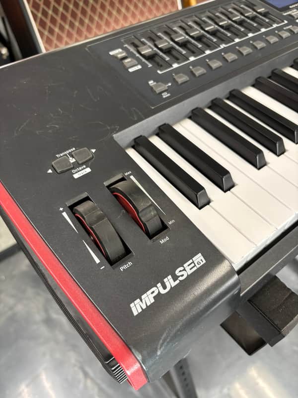 Novation Impulse 61 MIDI Keyboard Controller image 1