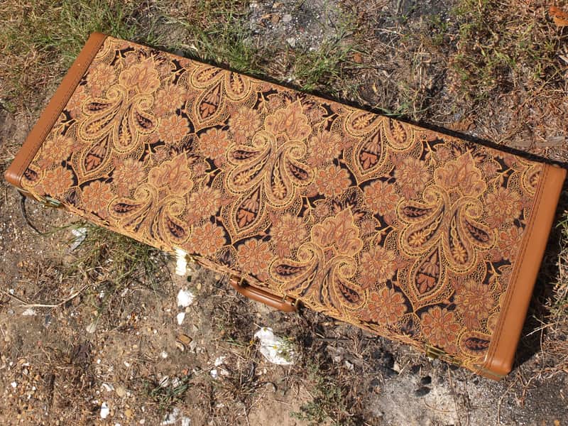PRS Multi-Fit Hard Guitar Case 2010s - Brown Paisley / Brown Interior image 1