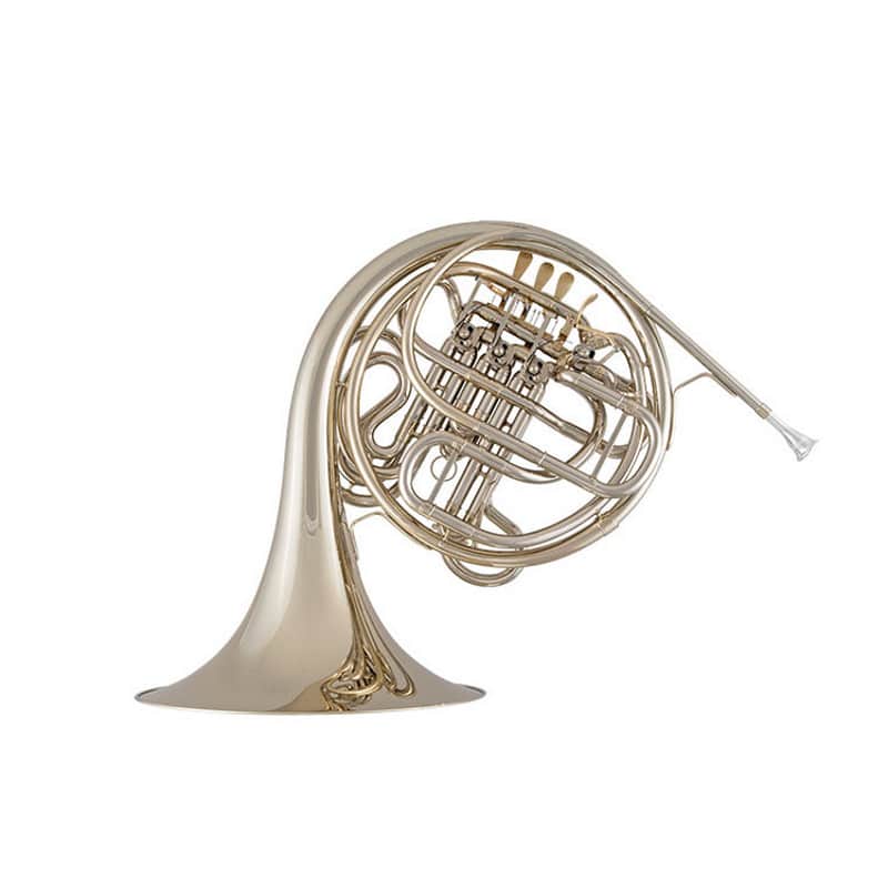 C.G. Conn 8D CONNstellation Professional Model Double French Horn with Fixed Bell 2010s - Nickel-Silver image 1