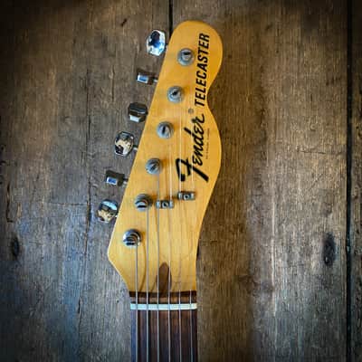 1973 Fender Telecaster in Blonde finish with rosewood neck & later hard shell case image 5