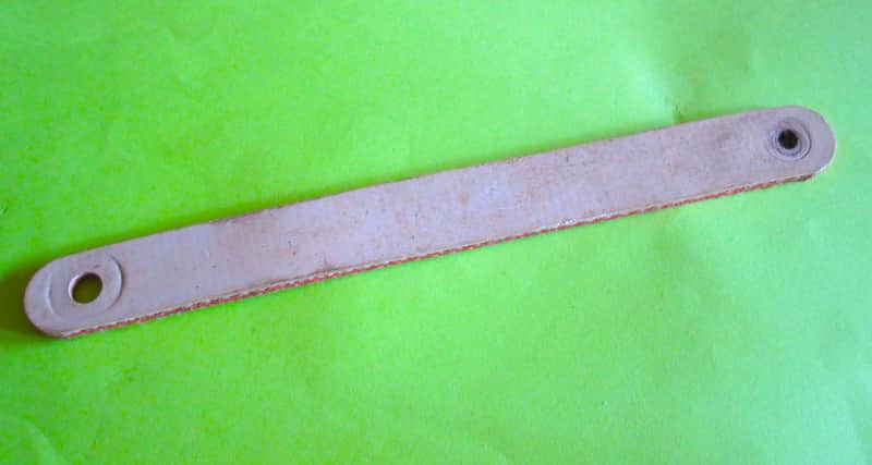 Bass Drum Pedal Synthetic Strap Link - Vintage image 1