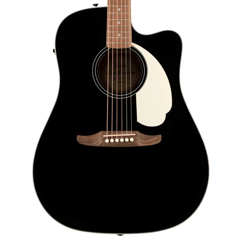 Used Fender California Standard Redondo CE - Black w/Walnut FB image 1