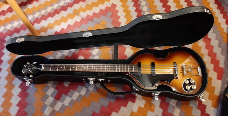 Höfner Hofner 1956 Bass LEFTHAND*Hand made in Germany*very rare image 1