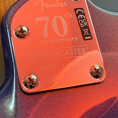 Fender 70th Anniversary Ultra Stratocaster HSS 2024 - Present - Amethyst image 4