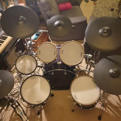 Roland VAD706 Acoustic Design Series Electronic V-Drum Kit 2021 - Present - Gloss Ebony image 9