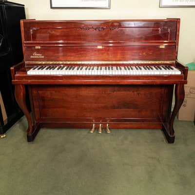 Nordiska 46" Upright Piano | Polished Mahogany | Used Bild 2