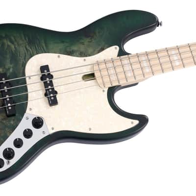 MARCUS MILLER V7 SWAMP ASH-4 REISSUE TRANS GREEN SATIN image 4