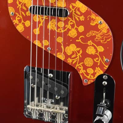 Mint Fender Limited Edition Raphael Saadiq Telecaster Dark Metallic Red Rosewood Fingerboard image 3