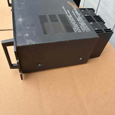 Vintage Nikko Alpha II Stereo Power Amplifier 120WPC Japan Black VU Tested image 8
