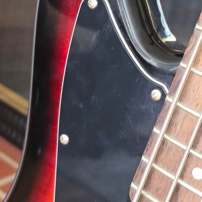 Squier Vintage Modified Jaguar Bass Special SS 2012 - 2018 - Brown Sunburst image 7