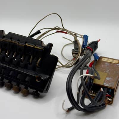 Schaller Shadow Midi Bridge Piezo Tremolo System 1980s - Black image 2