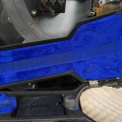 Gibson Chainsaw Case Blue Interior image 8
