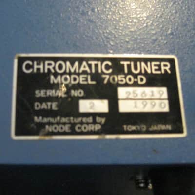 Node/Peterson 7050-D Strobe Chromatic tuner image 5