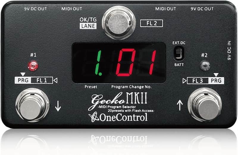 One Control Gecko MKII MIDI Switcher 2010s - Black image 1
