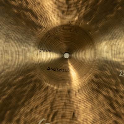 Leon 22" Modern Vintage Swing With Taper Ride Cymbal 2800g image 3