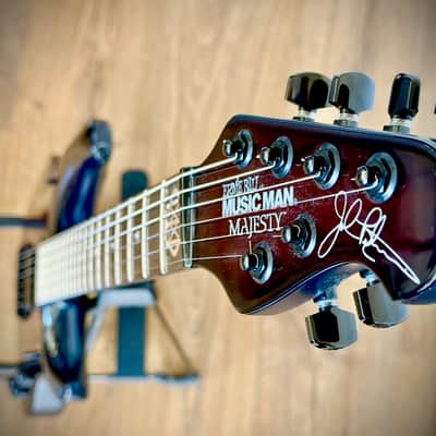 Ernie Ball Music Man John Petrucci Signature Monarchy Series Majesty 6 - Black Knight image 4