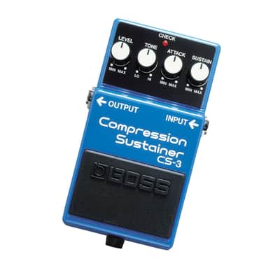 BOSS CS-3 Low-Noise Design Level, Tone, Attack, and Sustain Controls Compressor/Sustainer Pedal for Guitarists and Bassists image 4