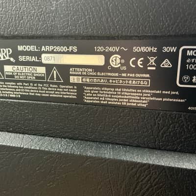 ARP 3620 & 2600 with Road Case image 13