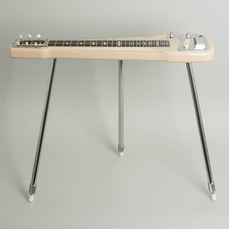 Fender  Studio Deluxe High Steel Electric Guitar (1956), ser. #00372, original tweed hard shell case. image 1