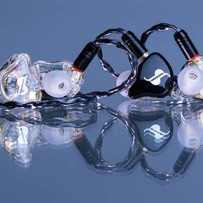 STAGG Professional Superior in-ear stage monitors with premium hybrid transducers IEM Black SPM-PRO image 1