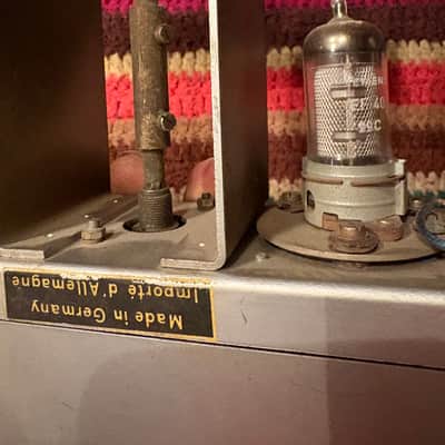 Pair of Siemens Telefunken Klangfilm KL V 002 1954 preamps image 6