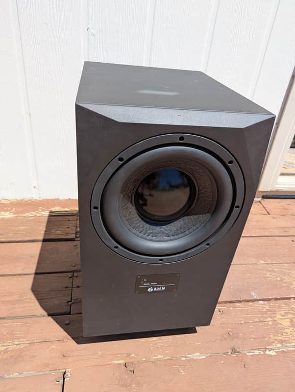 ADAM Audio Sub10 Mk2 Active Studio Subwoofer 2010s - Black image 1