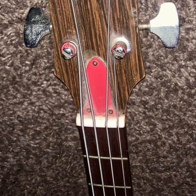 Vintage 1960’s Conrad acrylic electric Bass Guitar made in japan image 3