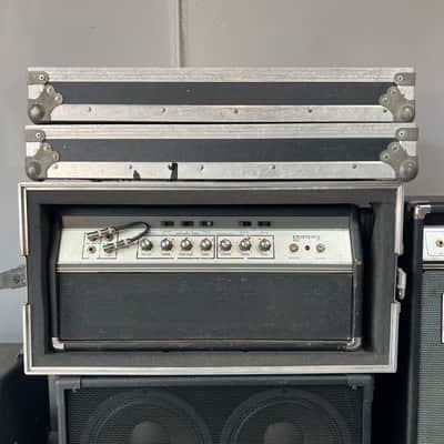 Ampeg SVT "Black Line" 300-Watt Bass Amp Head 1972 - 1975 - Black image 1