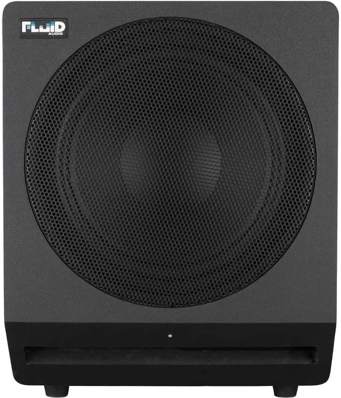 Fluid Audio FC10S: 10-inch powered reference studio subwoofer, 200W Class D, 20-200Hz, auto stanby, GND Lift image 1