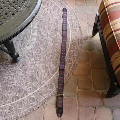 60's/70's Blue kaleidoscope Ace Woven Strap image 8