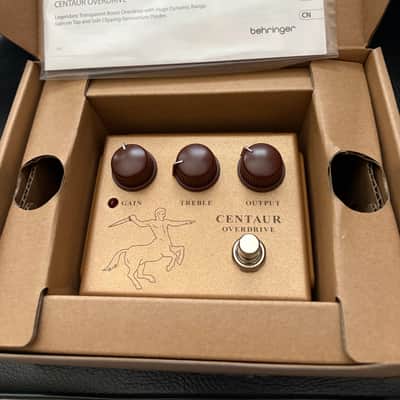 Behringer Centaur Overdrive 2024 Pre lawsuit- Gold image 1